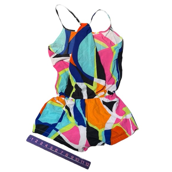 Fabletics Geometric Print Neema Romper, size Small - Picture 6 of 6